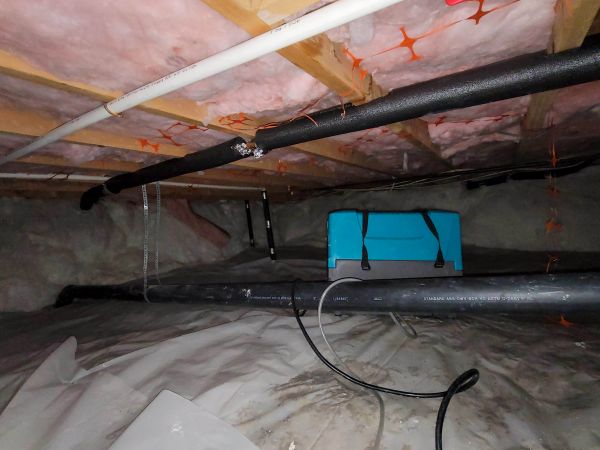 Crawl Space Water Remediation in Brooksville