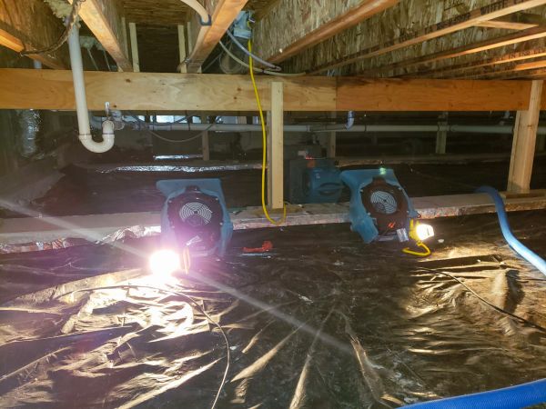 Crawlspace Water Removal in Brooksville
